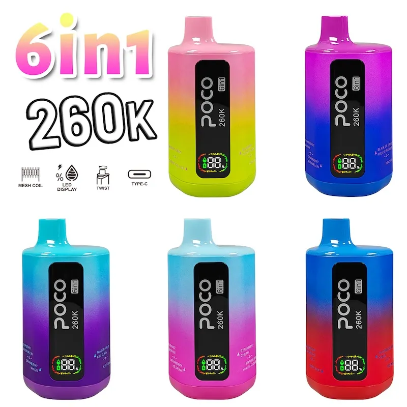 牛6 8 Vivivapes Type-C charging port mechanism of POCO 260K rechargeable vape