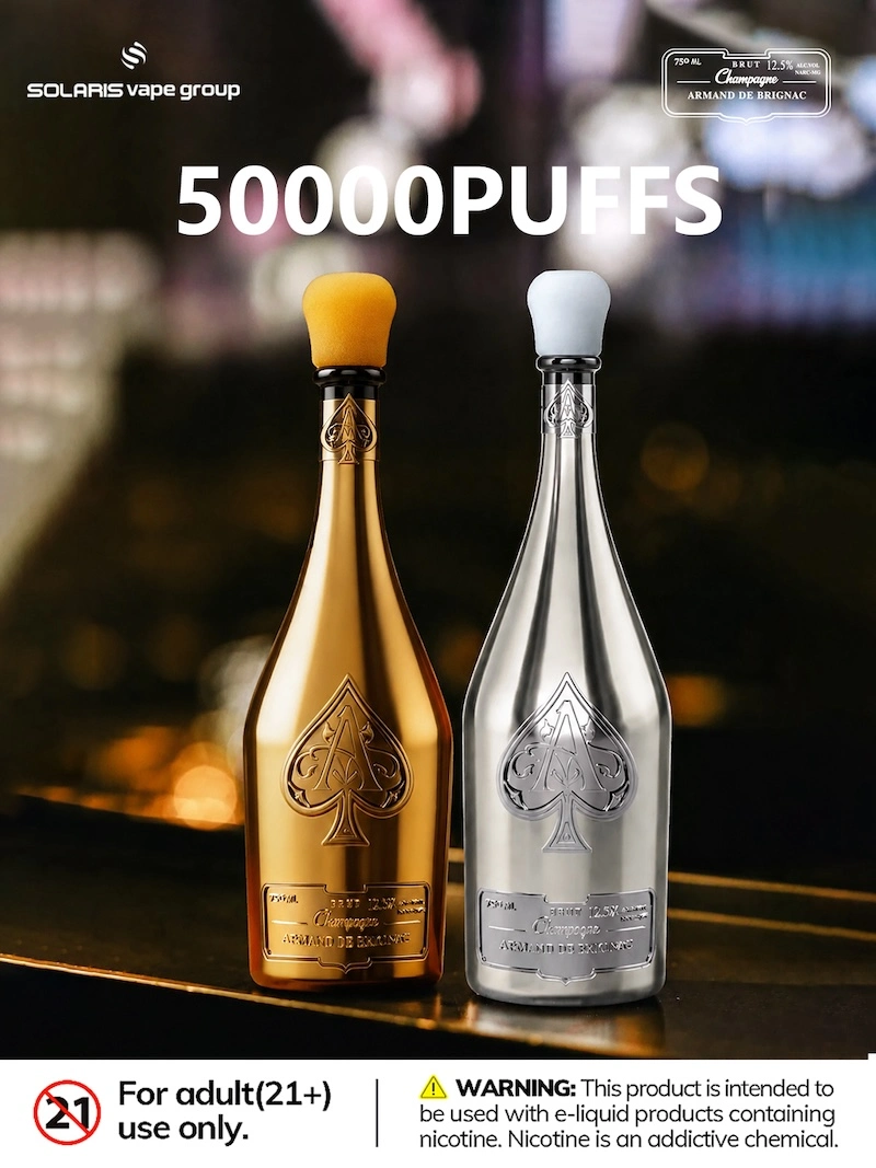黑桃A1 Vivivapes Solaris 50K Vape Front View Product Display